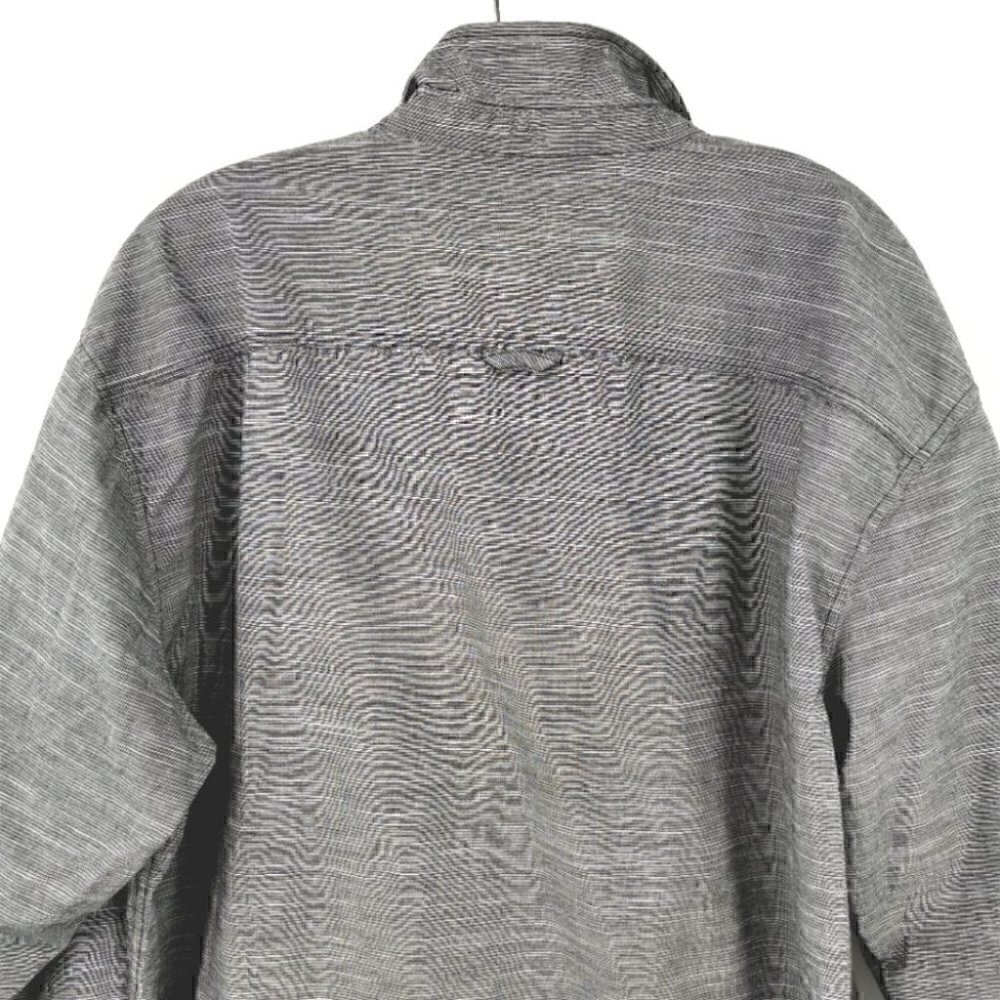 Ocean Current EUC Men's XXL Button Down Gray Shirt - Picture 7 of 14